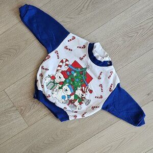 Vintage Precious Christmas Bear Sweater 24 Months